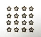 Silver 6mm Star Spacer Bead