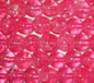 Hot Pink 4mm Round Crackle Glass Beads