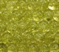 Lime Green 4mm Round Crackle Glass Beads