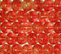 Warm Red 4mm Round Crackle Glass Beads