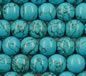 Turquoise Howlite 12mm round