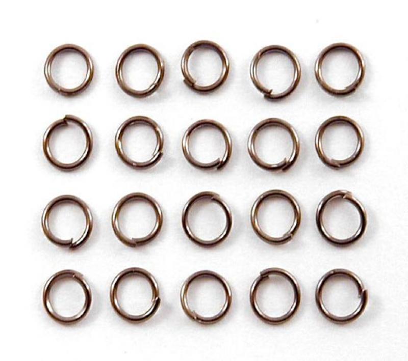 Bronze LUTER 1300pcs Jump Ring Copper Accessories for Jewelry Bracelet Key Chain Supplies Mixed Sizes DIY Earring Necklace Pendant Rings Repair Crafts Connector 4-10mm 