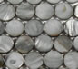 16mm Grey MOP Shell Coin