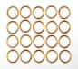8mm Gold Plated Jump Ring