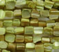 Lime Rough Cut Square MOP Shell