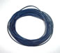 Blue 1mm Round Leather Cord