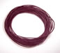 Cyclamen 1mm Round Leather Cord