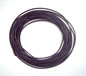 Dark Purple 1mm Round Leather Cord