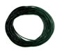 Forest Green 1mm Round Leather Cord