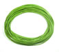 Green 1mm Round Leather Cord
