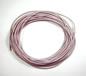 Light Purple 1mm Round Leather Cord