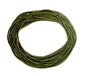 Olive Green 1mm Round Leather Cord
