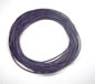 Purple 1mm Round Leather Cord