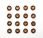 Gold 5mm Daisy Spacer Bead